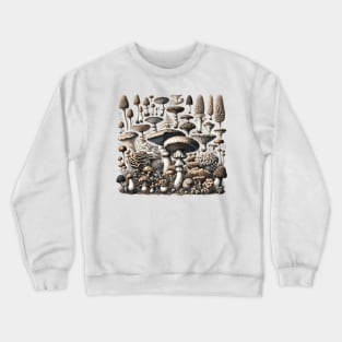 Fungi - 19th century science art Crewneck Sweatshirt